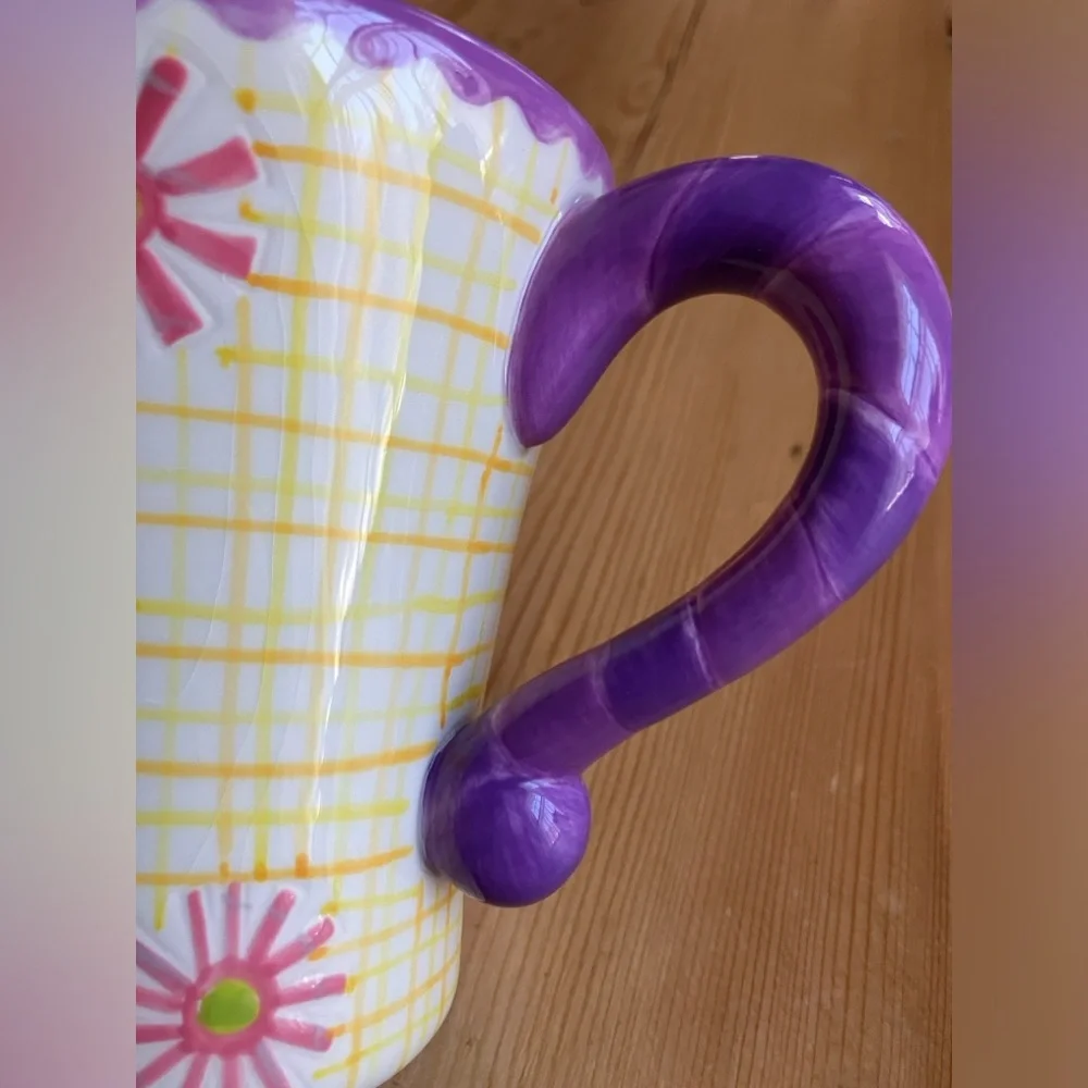 2/$30 Department 56 2 Mugs Burst of Spring by Jane Davies